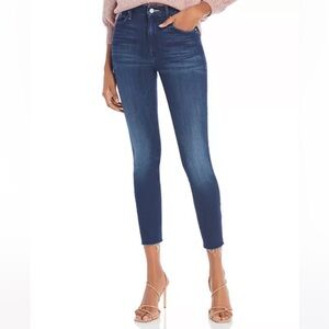 [EUC] MOTHER DENIM Looker High-Rise Ankle Fray Jeans in Tongue And Chic. Size 27